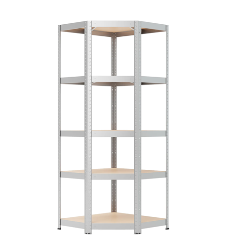 regał metalowy narożny